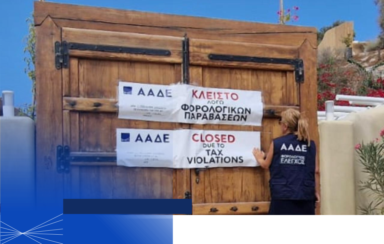 Closed due to tax violations